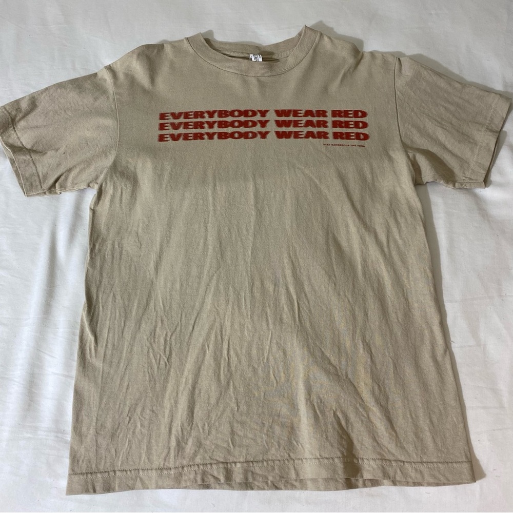 stay dangerous the tour tee A$AP size medium
